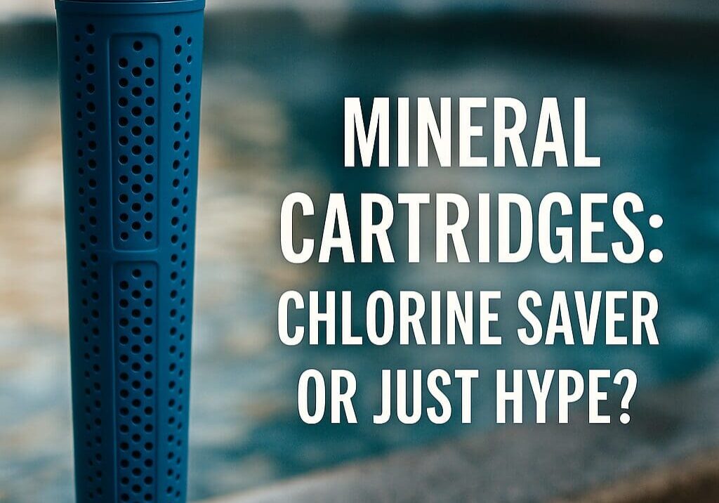 May 12, 2025, 10_04_27 AM Blue mineral cartridge near a swimming pool.
